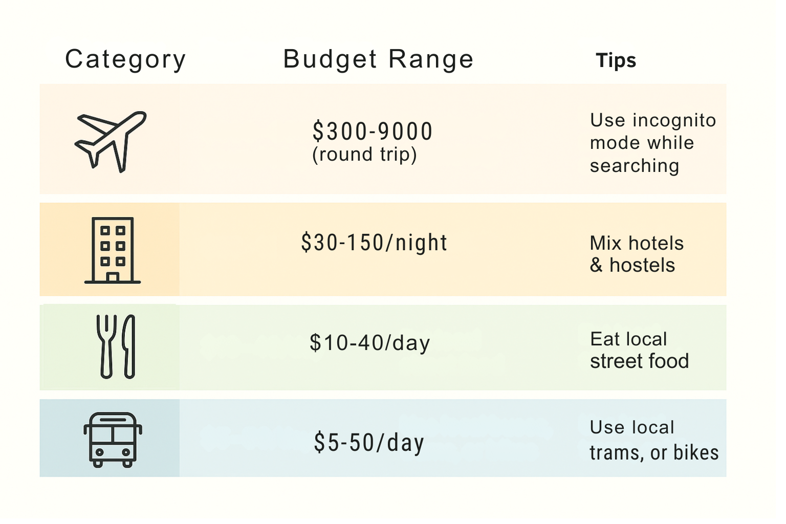  Budget Travel Tips for 2025