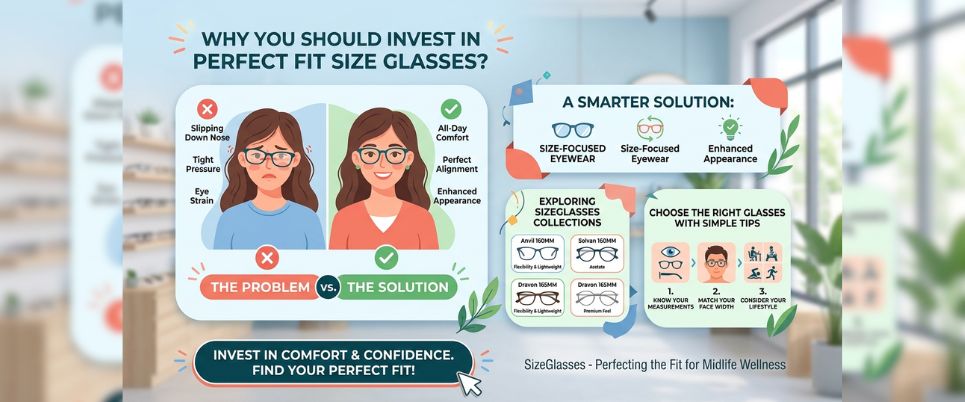 Why You Should Invest in Perfect Fit Size Glasses