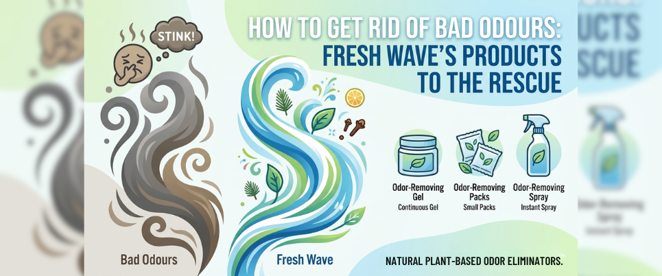 How to Get Rid of Bad Odours Fresh Wave’s Products to the Rescue