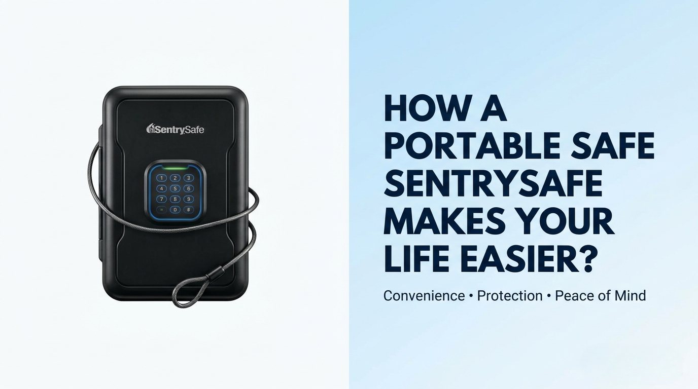How a Portable Safe by SentrySafe Makes Your Life Easier