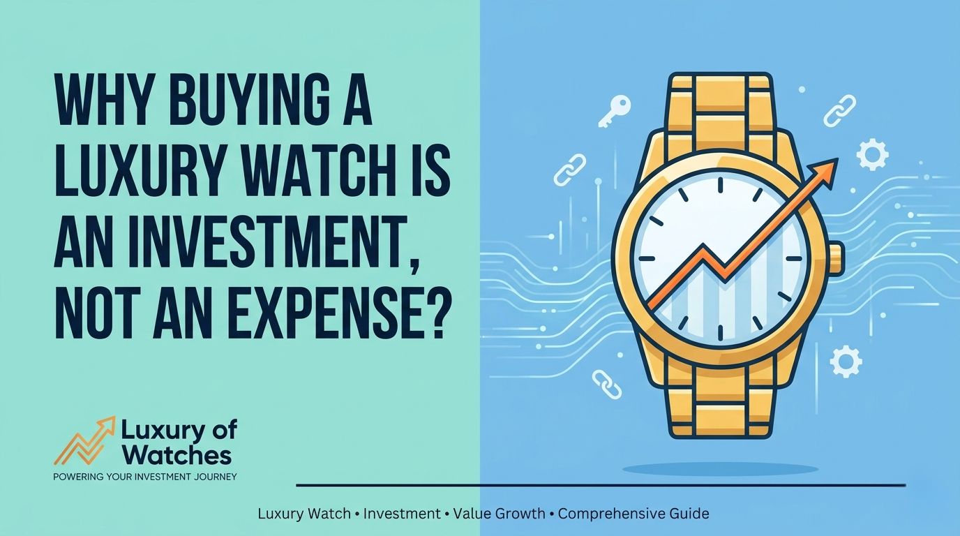 Why Buying a Luxury Watch is an Investment, Not an Expense