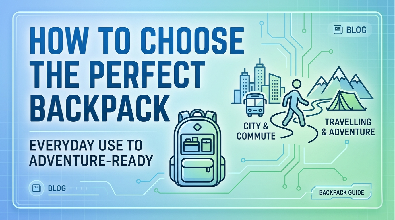 How to Choose the Perfect Backpack From Everyday Use to Adventure-Ready
