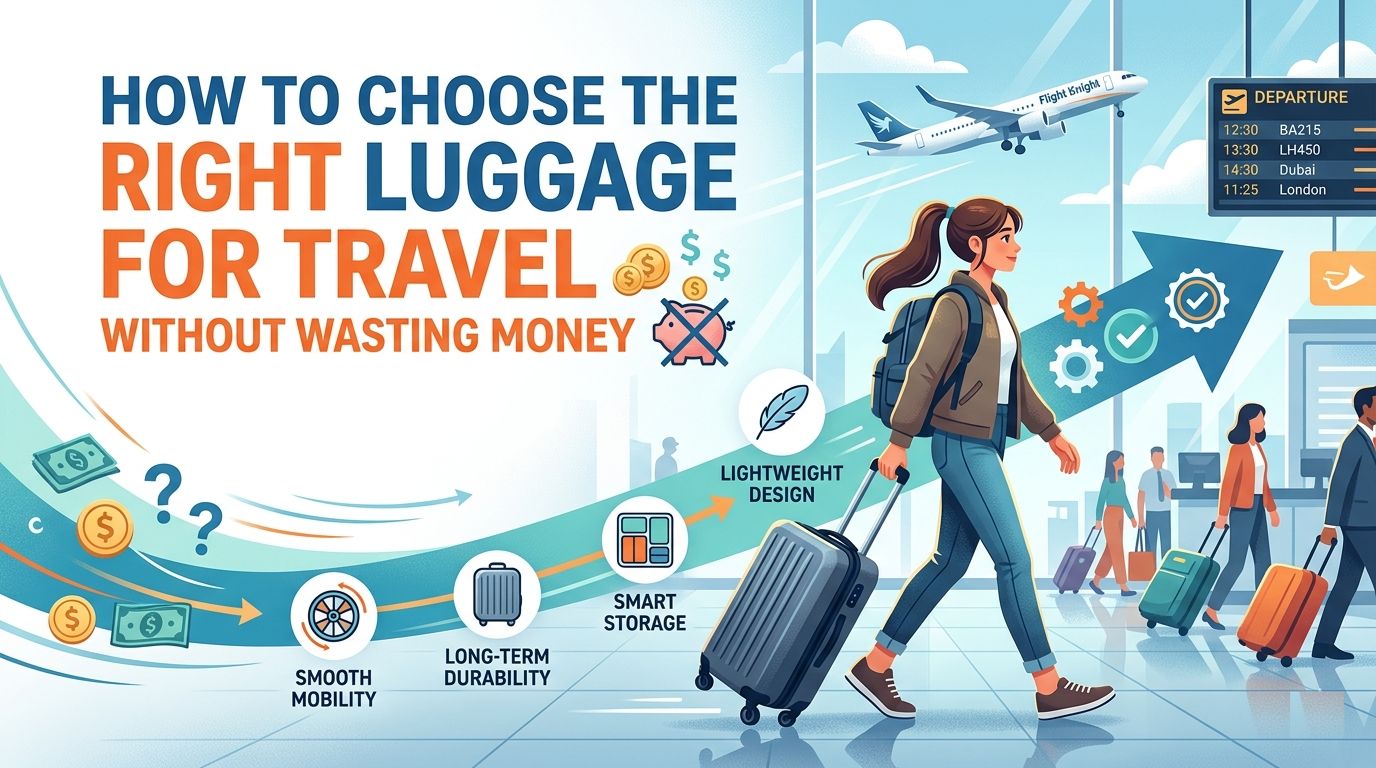 How to Choose the Right Luggage for Travel Without Wasting Money