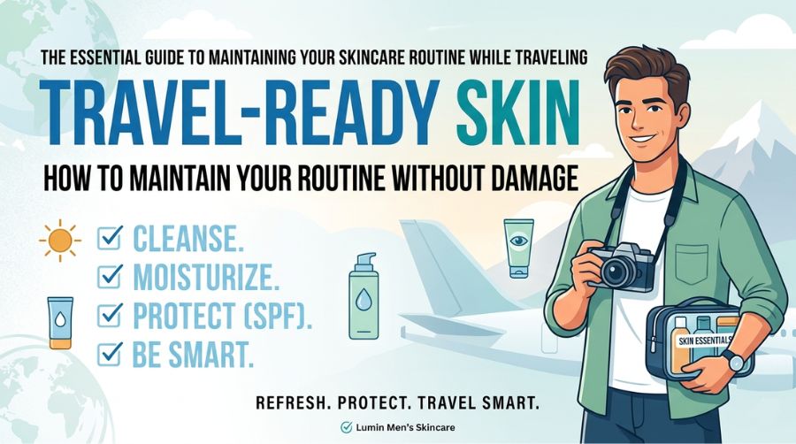 How to Maintain a Skincare Routine While Traveling Without Damaging Your Skin