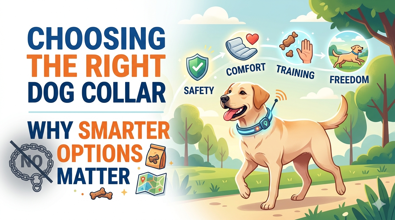 Choosing the Right Dog Collar Why Smarter Options Matter