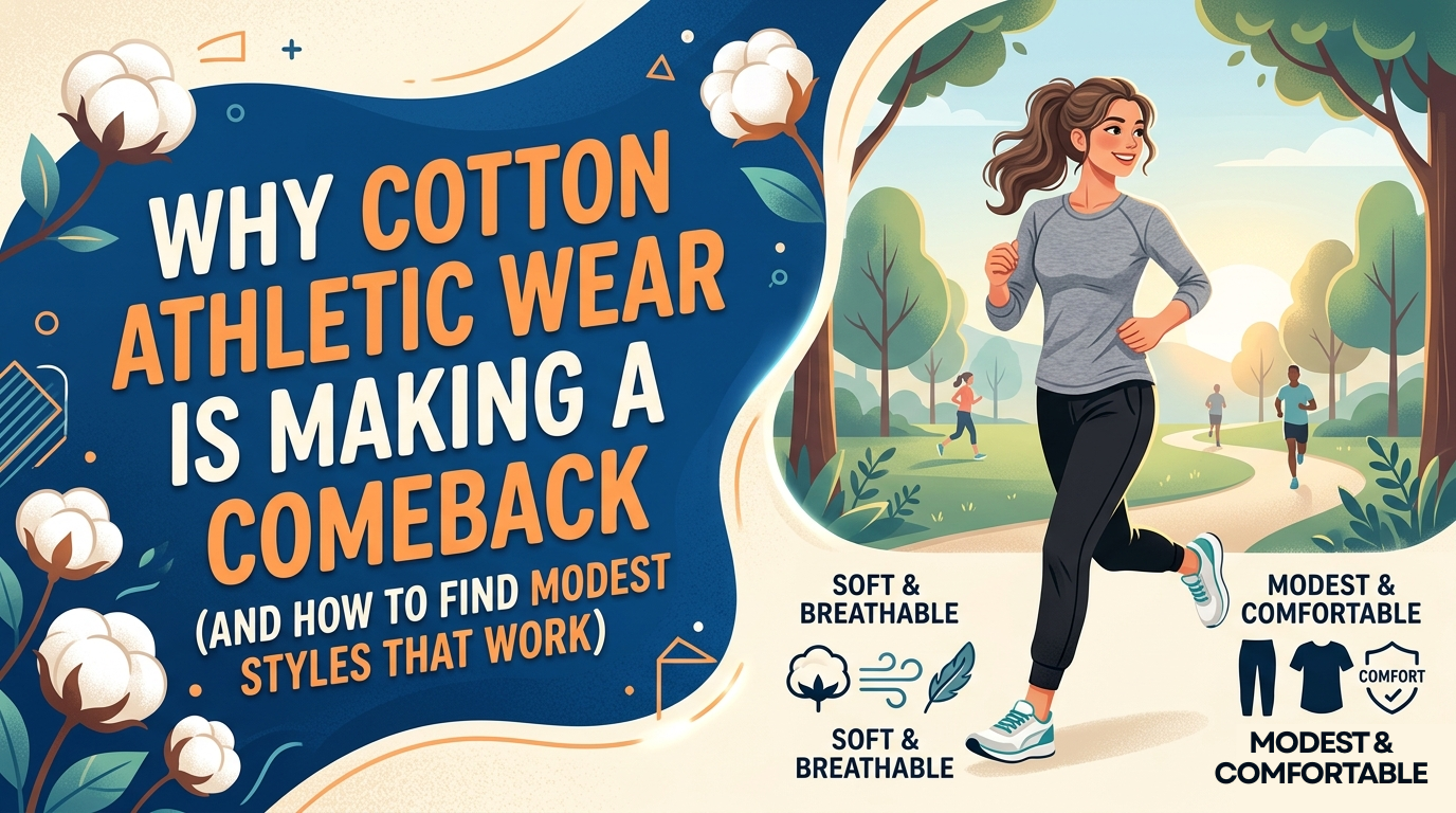 Why Cotton Athletic Wear Is Making a Comeback (And How to Find Modest Styles That Work)