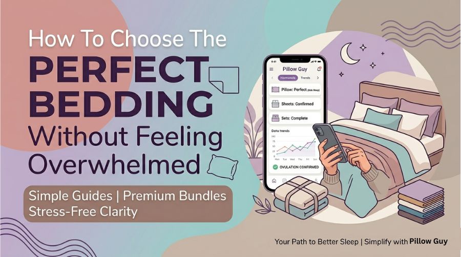 How To Choose The Perfect Bedding Without Feeling Overwhelmed