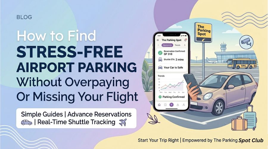 How to Find Stress-Free Airport Parking Without Overpaying Or Missing Your Flight