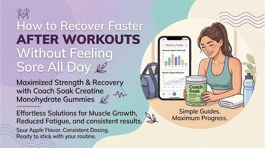 How To Recover Faster After Workouts Without Feeling Sore All Day