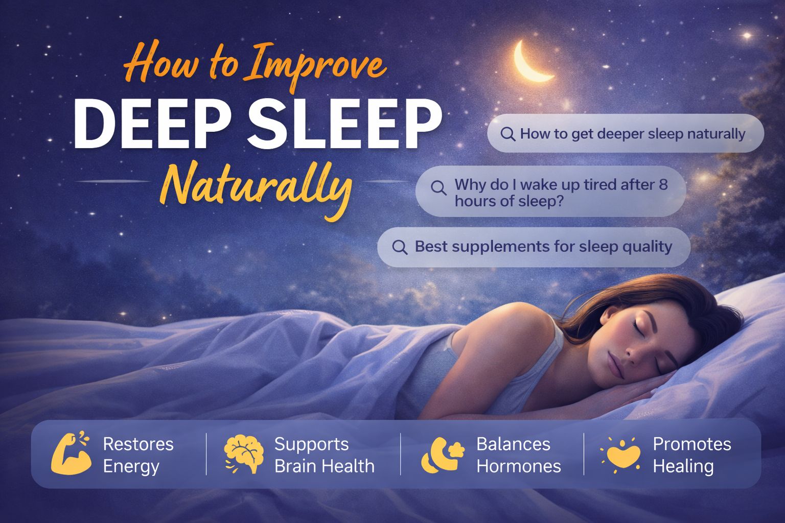 How to Improve Deep Sleep Naturally
