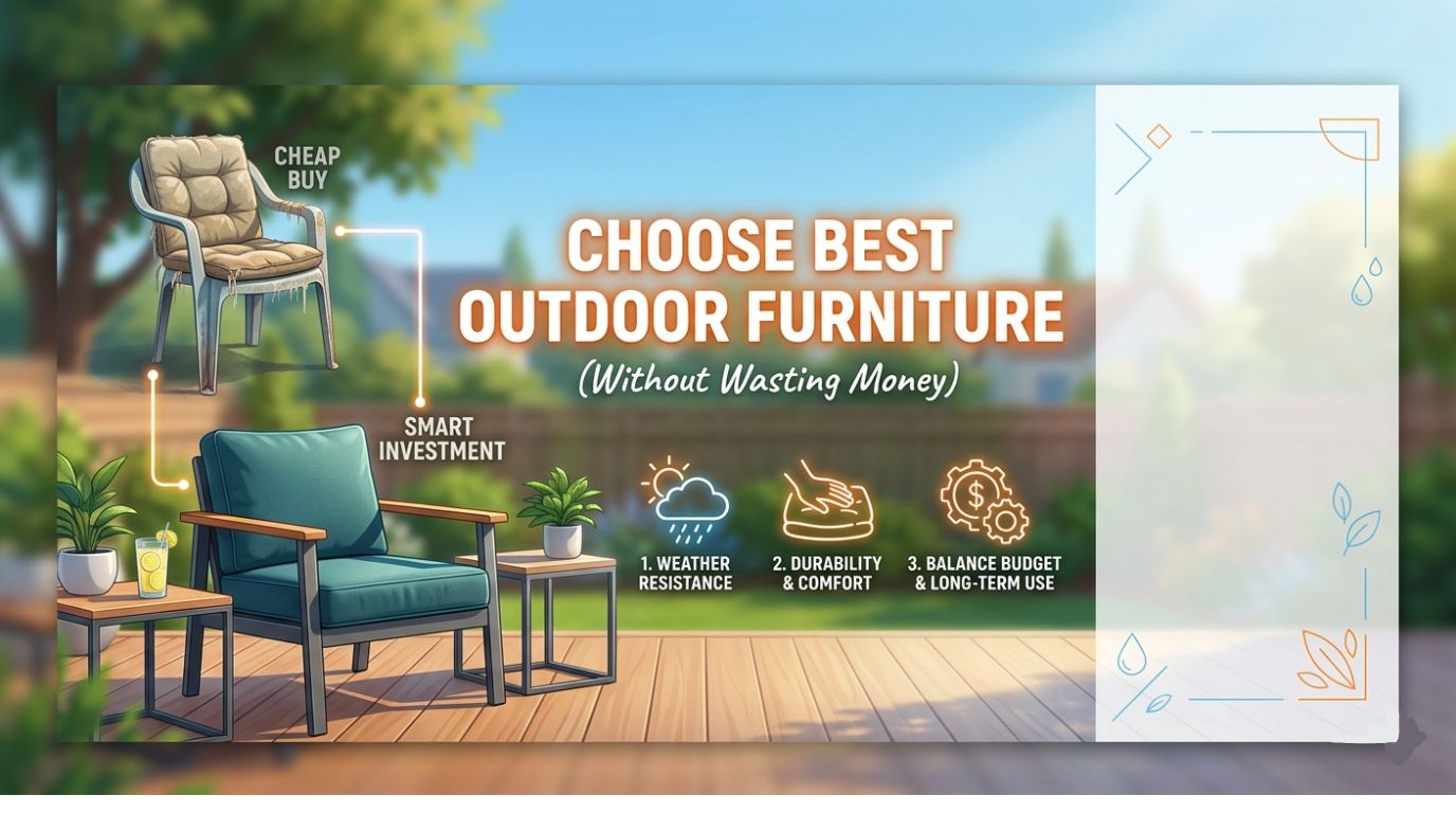 How to Choose the Best Outdoor Furniture Without Wasting Money