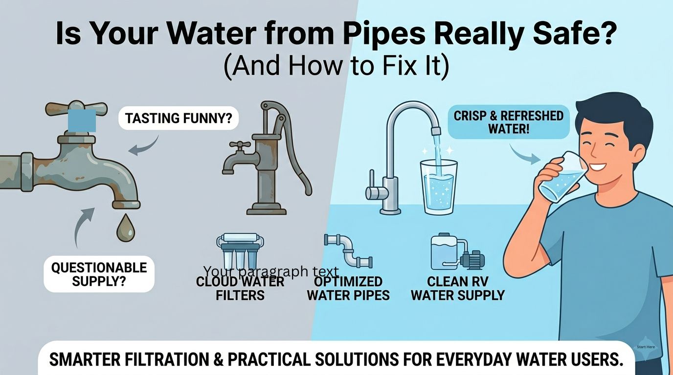 Is Your Water from Pipes Really Safe (And How to Fix It)