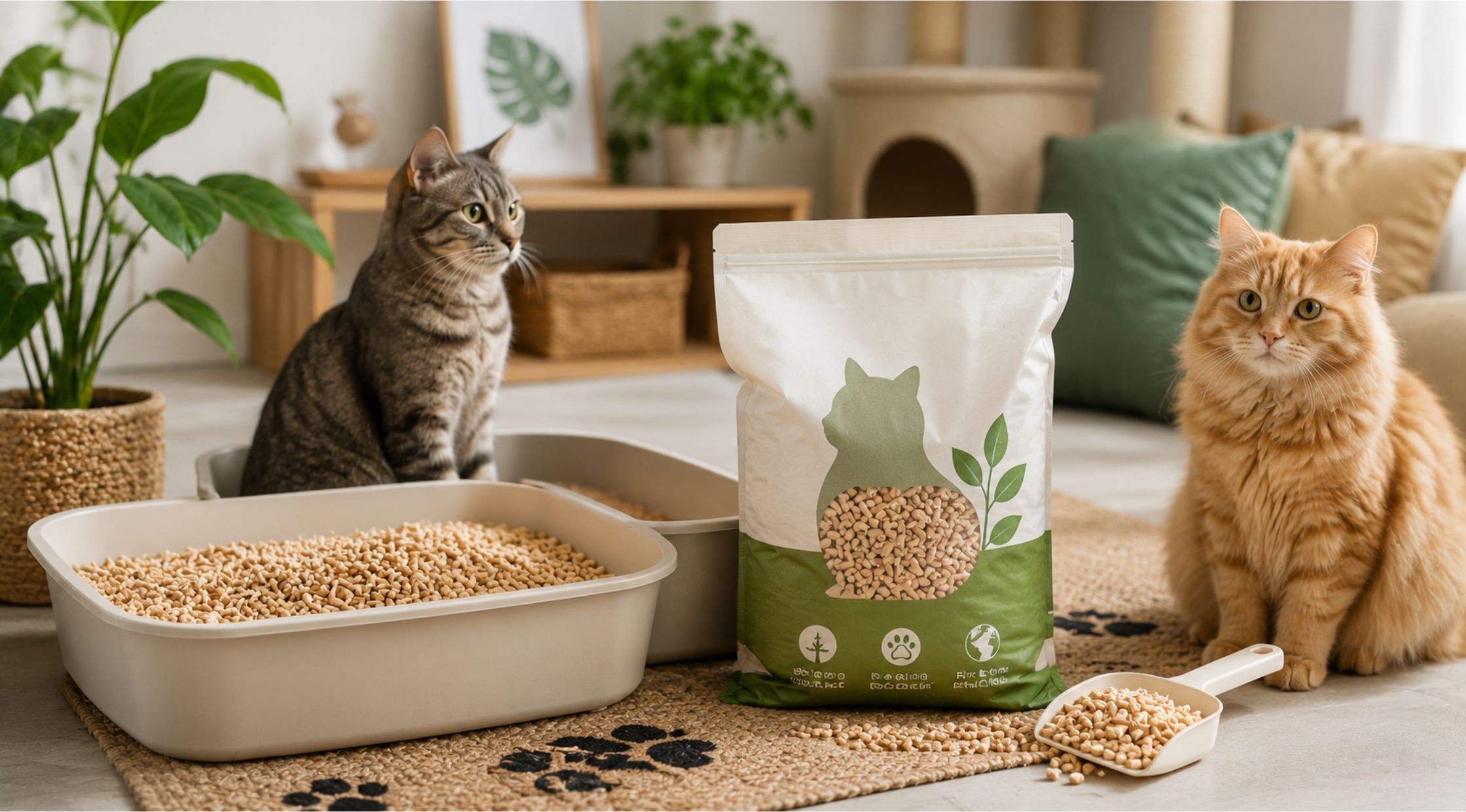 Looking for the Best Eco Friendly Cat Litter for Multiple Cats Here’s How to Fix Odor, Dust, and Daily Cleanup Stress