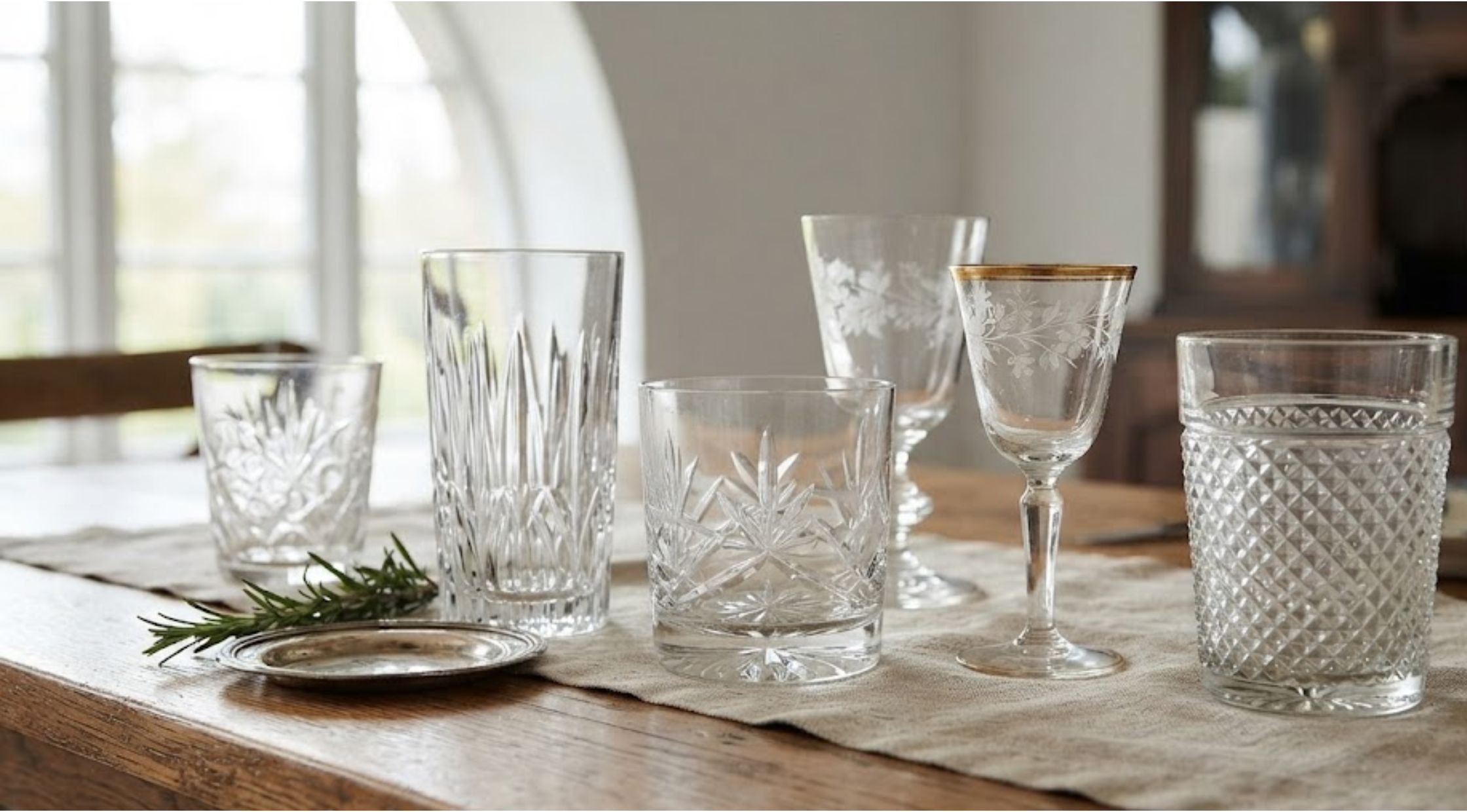 How to Choose Antique Drinking Glassware That Brings Timeless Style to Your Home